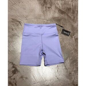 LAHANA ACTIVE WOMEN'S LILAC  'ARCHER' BIKER SHORT / SMALL / ATHLEISURE / NWT